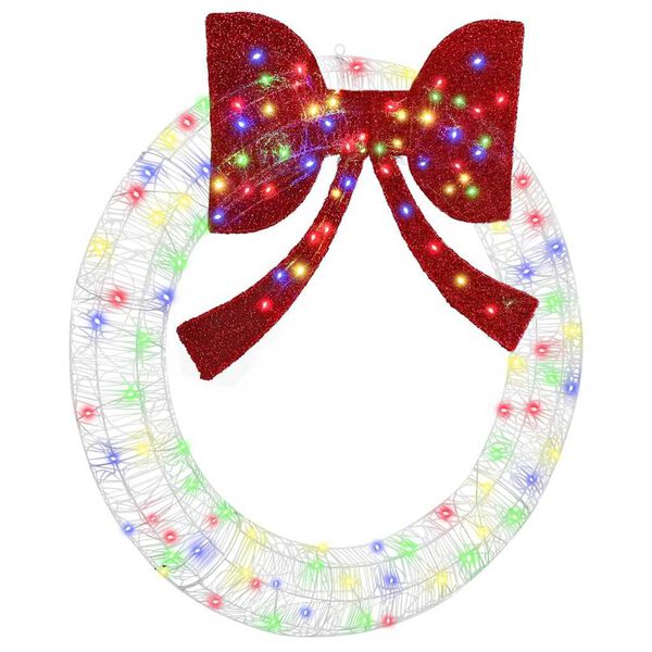 vidaXL Guirlanda com 150 LEDs Multicolor 120 cm Acr&iacute;lo