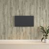 vidaXL Painel de parede c/ aspeto de madeira 2,06 m&sup2; PVC cinzento