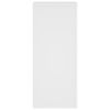 vidaXL Suportes p/ plantas 2 pcs 30x30x70 cm derivados madeira branco