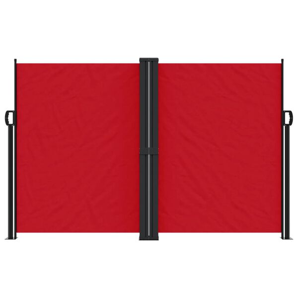 vidaXL Toldo lateral retr&aacute;til 160x600 cm vermelho