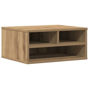 vidaXL Suporte para Impressora Carvalho Arttisan 49 x 40 x 22,5 cm