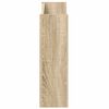 vidaXL Sapateiras de parede 2 pcs 80x18x60cm contrapl. carvalho sonoma