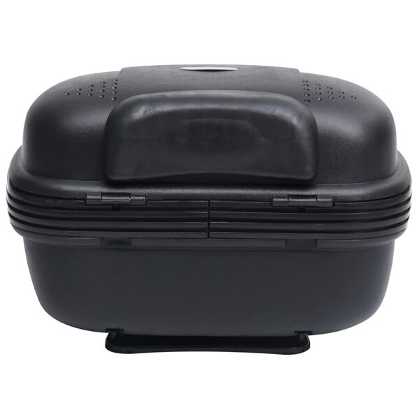 vidaXL Mala de mota para um capacete 26 L