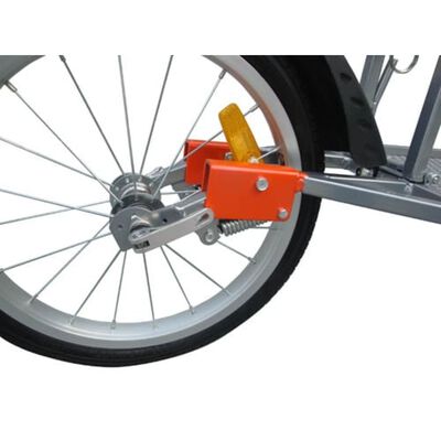 Reboque de carga uma roda para bicicleta