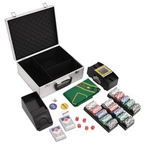 vidaXL Conjunto de fichas de p&oacute;quer 300 pcs 11,5 g