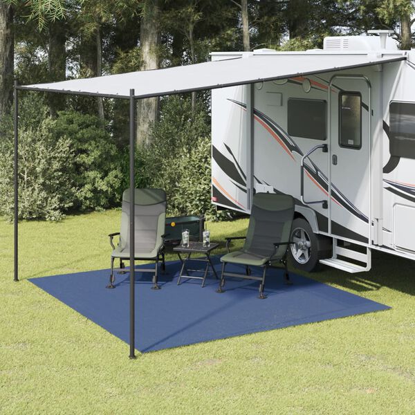 vidaXL Tenda tapete 3x3 m azul