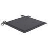 vidaXL Cadeiras Bat&aacute;via c/ almofad&otilde;es antracite 2 pcs teca maci&ccedil;a