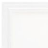vidaXL Molduras para mesa 3 pcs 21x29,7 cm MDF branco