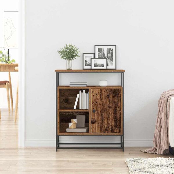 vidaXL Buffet Madeira antiga 69 x 35 x 80 cm Madeira processada