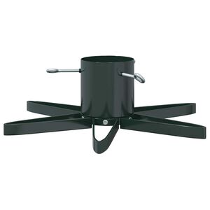 vidaXL Suporte para &Aacute;rvore de Natal 1.73 Verde 50 x 50 x 15,5 cm A&ccedil;o