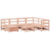 vidaXL 8 pcs conj. sof&aacute;s jardim madeira abeto-de-douglas