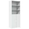vidaXL Arm&aacute;rio alto 70x42,5x185 cm derivados de madeira branco