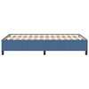 vidaXL Cama Box Azul 120 x 190 cm Veludo