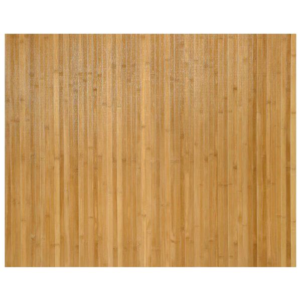 vidaXL Tapete retangular 80x100 cm bambu cor natural