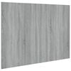 vidaXL Cabeceira cama 120x1,5x80 cm derivados madeira cinzento sonoma