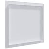vidaXL Pain&eacute;is de Acesso Branco 35 x 35 cm Pl&aacute;stico ABS