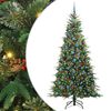 vidaXL &Aacute;rvore de Natal Articulada Artificial Verde 240 cm PE e PVC