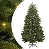 vidaXL &Aacute;rvore de Natal Artificial 300 cm 300 LED Branco quente Verde