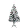 vidaXL &Aacute;rvore de Natal com 300 LEDs com suporte Branco 300 cm PVC