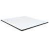 vidaXL Cama boxspring 160x200 cm tecido cinzento-escuro