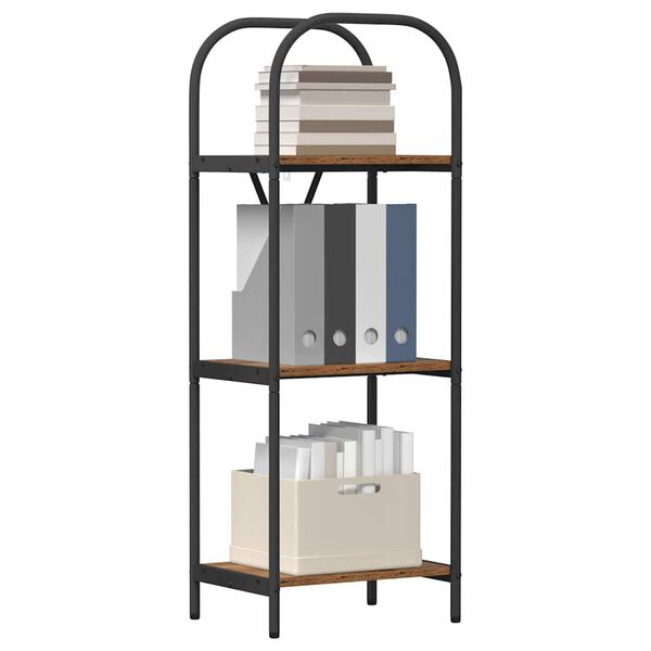 vidaXL Estante Madeira antiga 40 x 30 x 109 cm Madeira processada