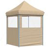 vidaXL Tenda de Festa Bege 200 x 200 x 306 cm Tecido Oxford