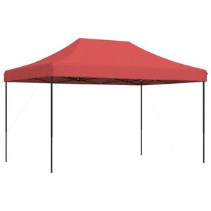 vidaXL Tenda de Festa 292 x 440 x 315 cm Borgonha Tecido Oxford