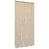 vidaXL Cortina de Porta Inseto multicolorido 100 x 200 cm Bambu
