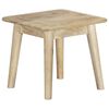vidaXL Mesa de centro 45x45x40 cm madeira de mangueira maci&ccedil;a