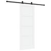 vidaXL Porta Deslizante 78 x 202 cm Derivados de Madeira