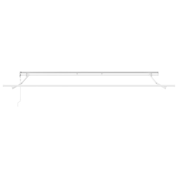 vidaXL Toldo Retrátil Preto 400 × 300 cm Tecido e Aço
