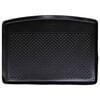 vidaXL Tapete de Porta-Malas Preto Borracha