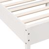 vidaXL Cama sem colch&atilde;o 75x190 cm madeira de pinho maci&ccedil;a branco