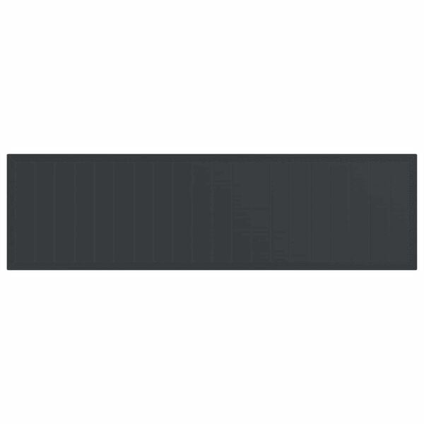 vidaXL Conjunto de Jantar para Jardim 13 pcs Antracite Rattan Polt