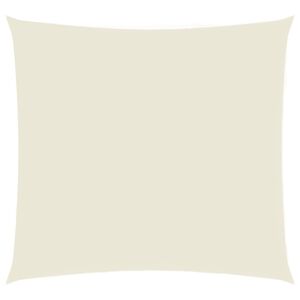vidaXL Guarda-sol tecido Oxford quadrangular 3,6x3,6 m creme