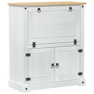 vidaXL Arm&aacute;rio de Vinho Branco 97 x 45 x 114 cm