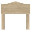 vidaXL Cabeceira Carvalho Sonoma 75 cm Madeira processada