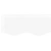 vidaXL Tecido de substituição para toldo Branco 350 x 250 cm lona