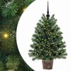 vidaXL &Aacute;rvore de Natal Artificial com 150 LEDs Verde 95 cm PE e PVC