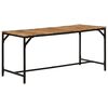 vidaXL Mesa de jantar 160x80x75 cm madeira de mangueira maci&ccedil;a &aacute;spera