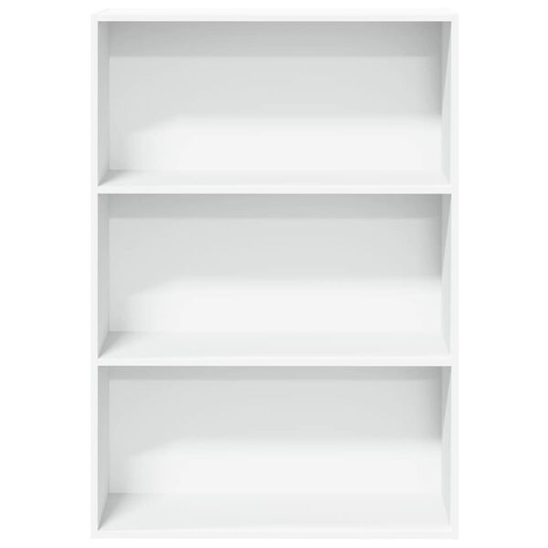 vidaXL Estante 80x30x114 cm derivados de madeira branco