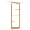vidaXL Porta Deslizante ORKDAL Natural 93 x 232 cm