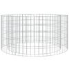 vidaXL Braseira gabi&atilde;o &Oslash; 100 cm ferro galvanizado