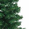 vidaXL &Aacute;rvore de Natal artificial de canto Verde 120 cm PVC e Metal