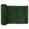 vidaXL Cerca Artificial Verde-Escuro 1 x 4 m PVC e A&ccedil;o