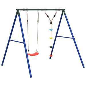 vidaXL Conjunto de baloi&ccedil;o p/ exterior c/ um baloi&ccedil;o e corda de discos