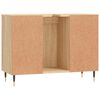 vidaXL Armário p/ casa banho 80x33x60cm deriv. madeira carvalho sonoma