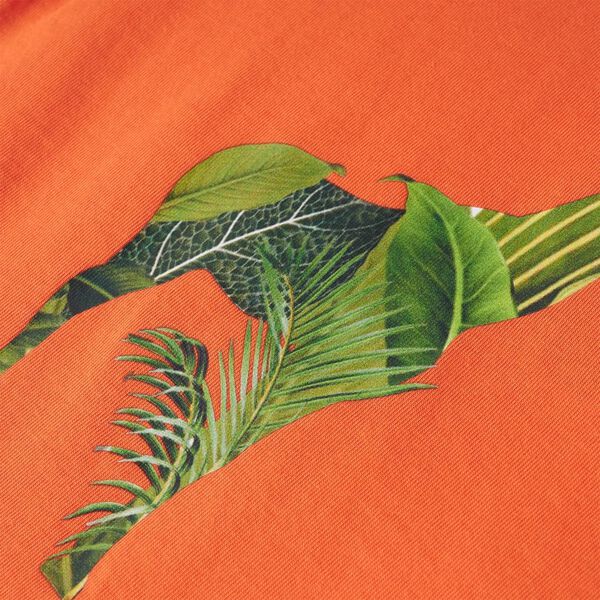 T-shirt de crian&ccedil;a laranja-brilhante 128