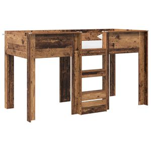 vidaXL Beliche para Crian&ccedil;as Madeira antiga 75 x 190 cm