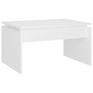 vidaXL Mesa de centro 68x50x38 cm derivados de madeira branco